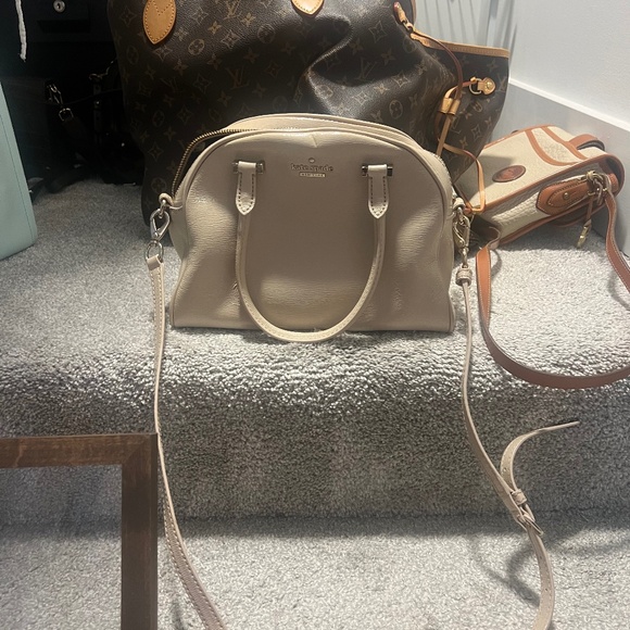 Beige Kate Spade Purse - Picture 1 of 2